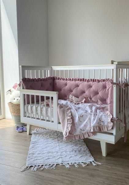 Дитяче ліжечко СВІТІ + матрасик ортопедичний