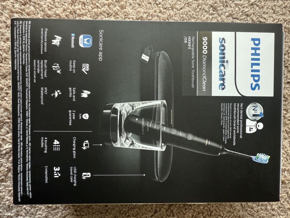 Электрическая зубная щетка Philips DiamondClean 9000 HX9911/09