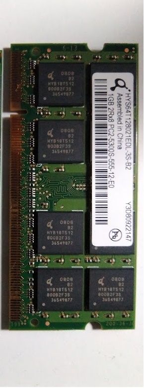 RAM ddr2 1GB - portátil