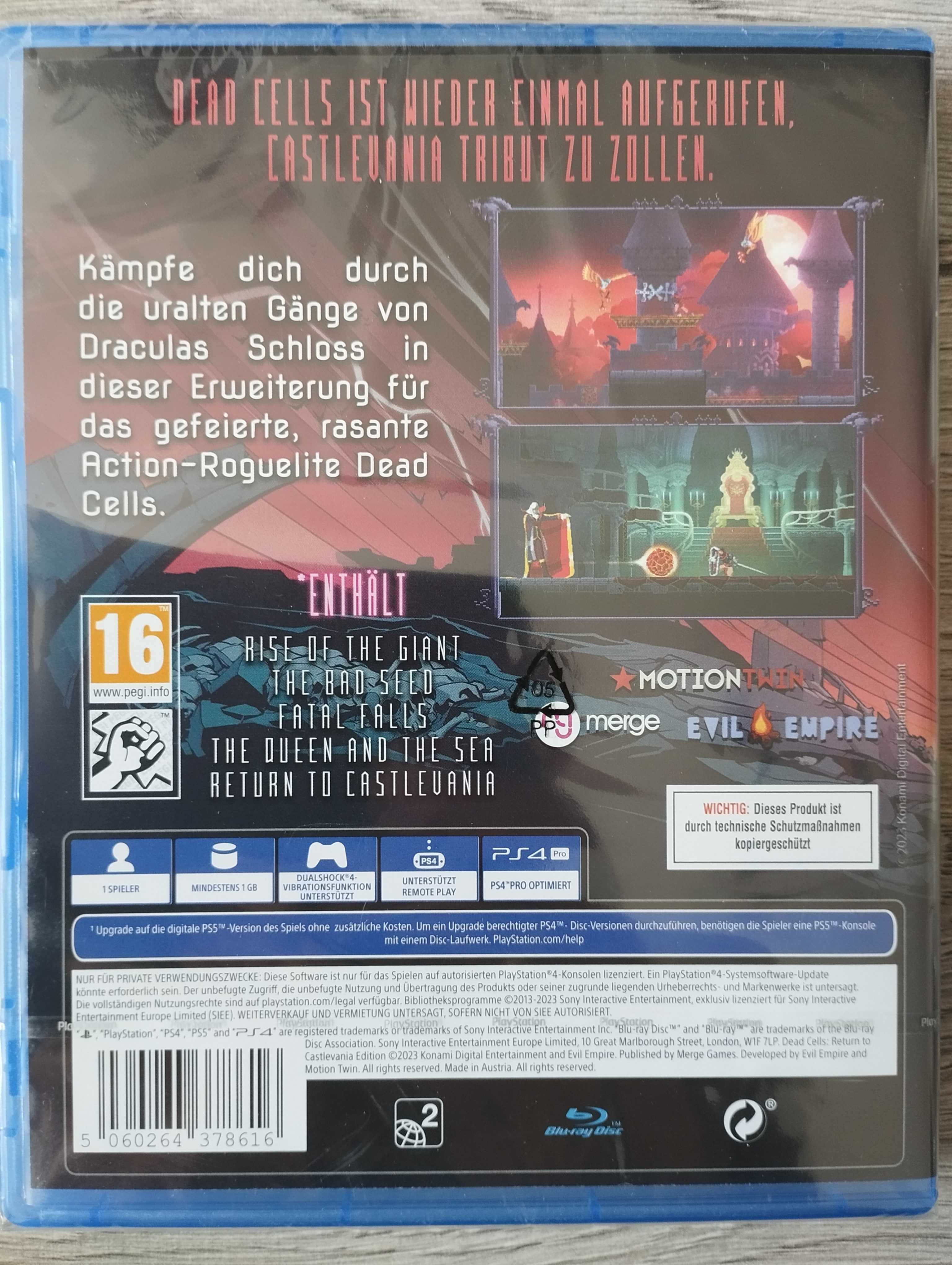 Nowa Gra Dead Cells Return To Castlevania Edition PS4/PS5 Playstation