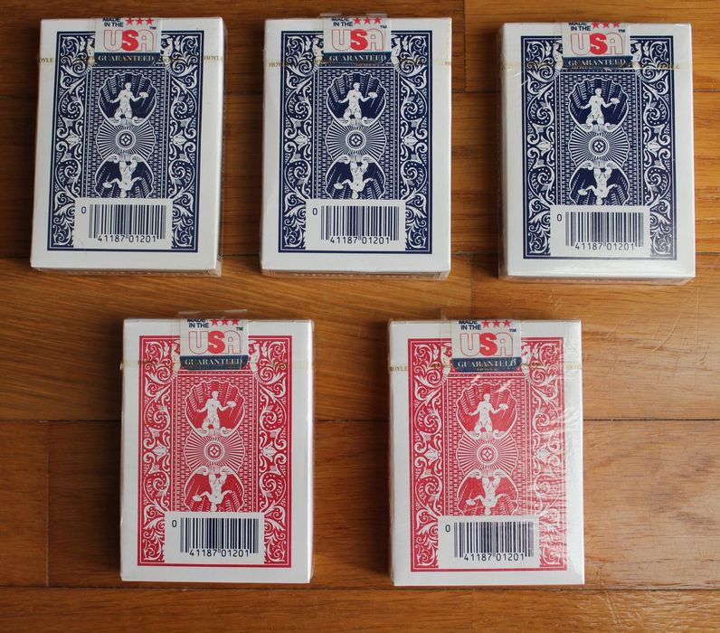 Baralho de cartas Hoyle (made in USA) selado