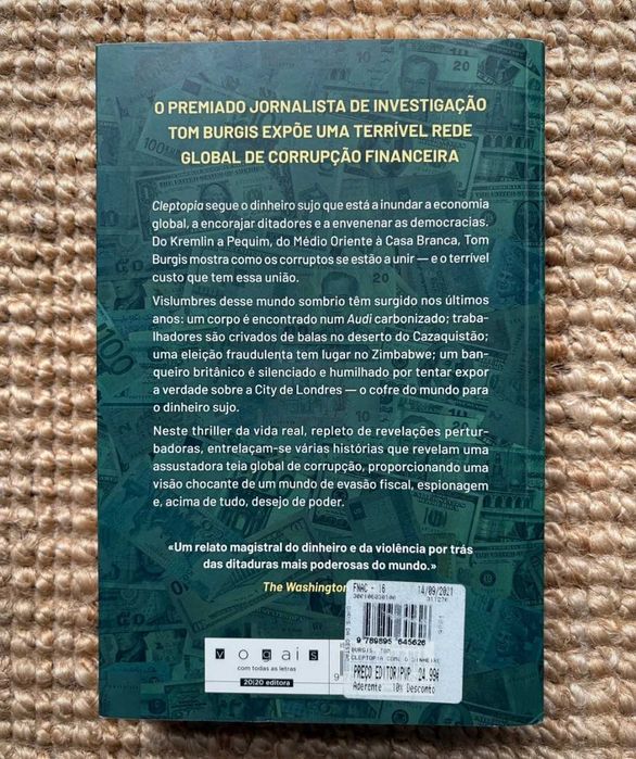 Tom Burgis - Cleptopia (portes gratuitos)