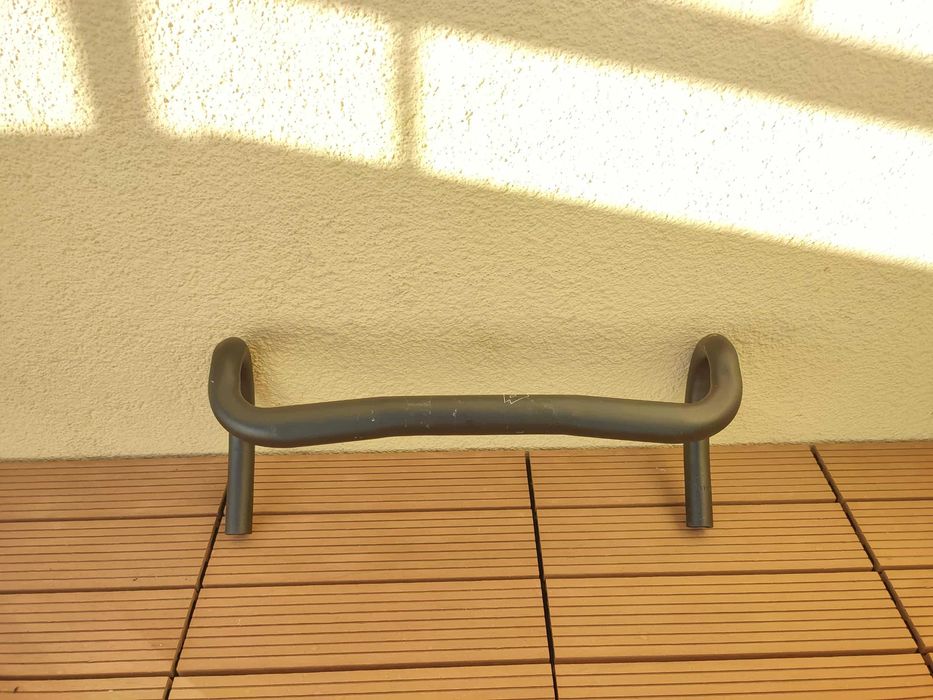 Kierownice gravelowe 420mm szerokości, drop 130mm, reach 95mm - 2 szt