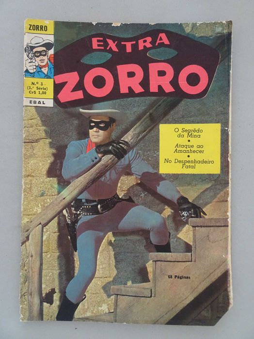 Livro EBAL - Zorro Extra nº 3 - 3ª série