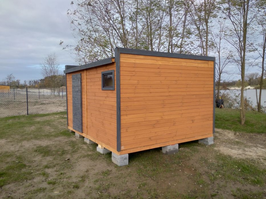 %RATY% D5 Nowoczesny domek narzędziowy Kontener na działek. Różne rozm