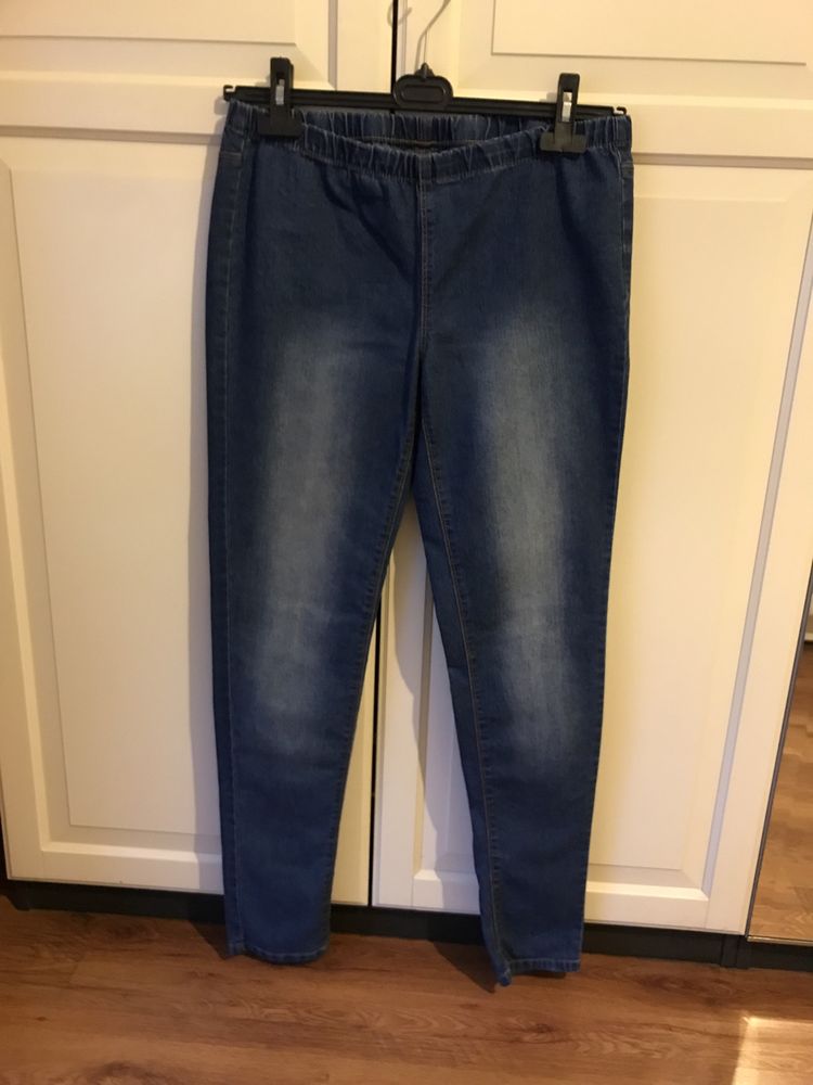 Jegginsy jeansowe L New Yorker