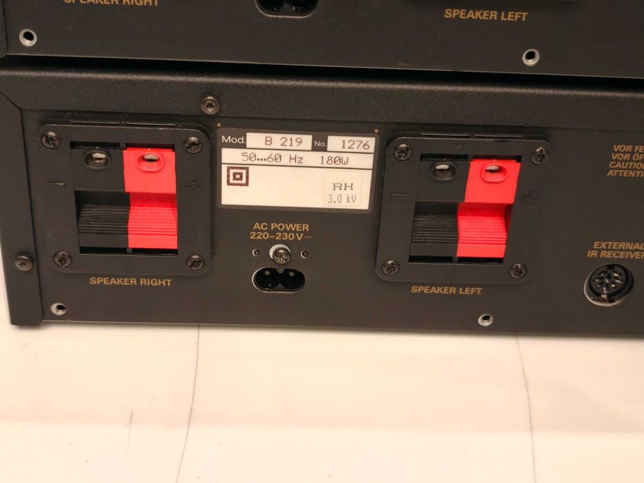 REVOX B219 Końcówki mocy STEREO ! Cena za 2 sztuki