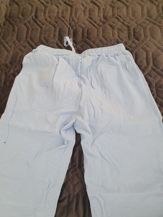Bawełniane spodnie na lato roz. S
