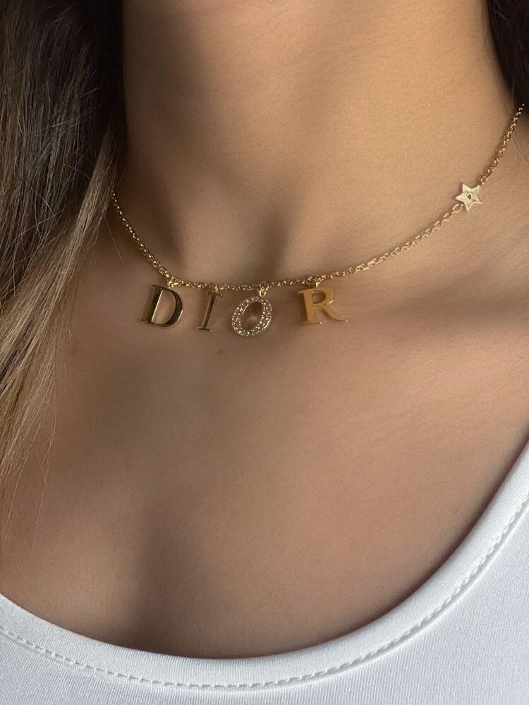 Naszyjnik Dior + opakowanie nowy