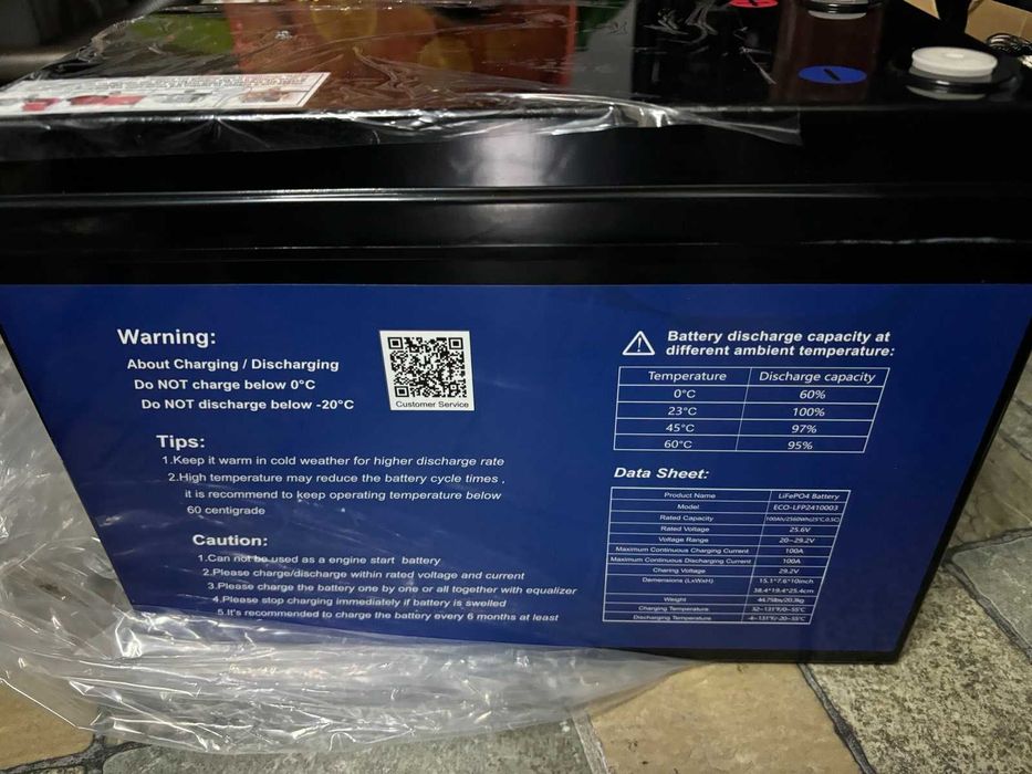 Комплект безперебійного живлення 3 KW lifepo4 24v 100Ah  інвертер
