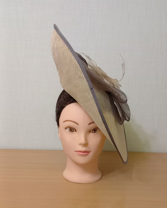 Шляпа шляпка об'ємна ексклюзив