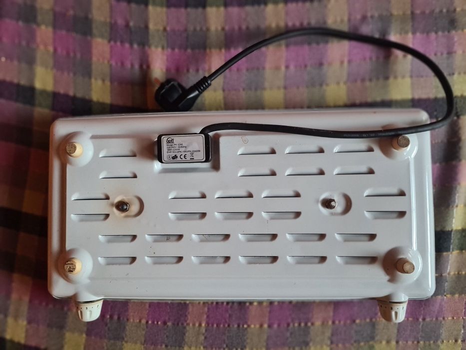 Kuchenka elektryczna dwupalnikowa przenośna