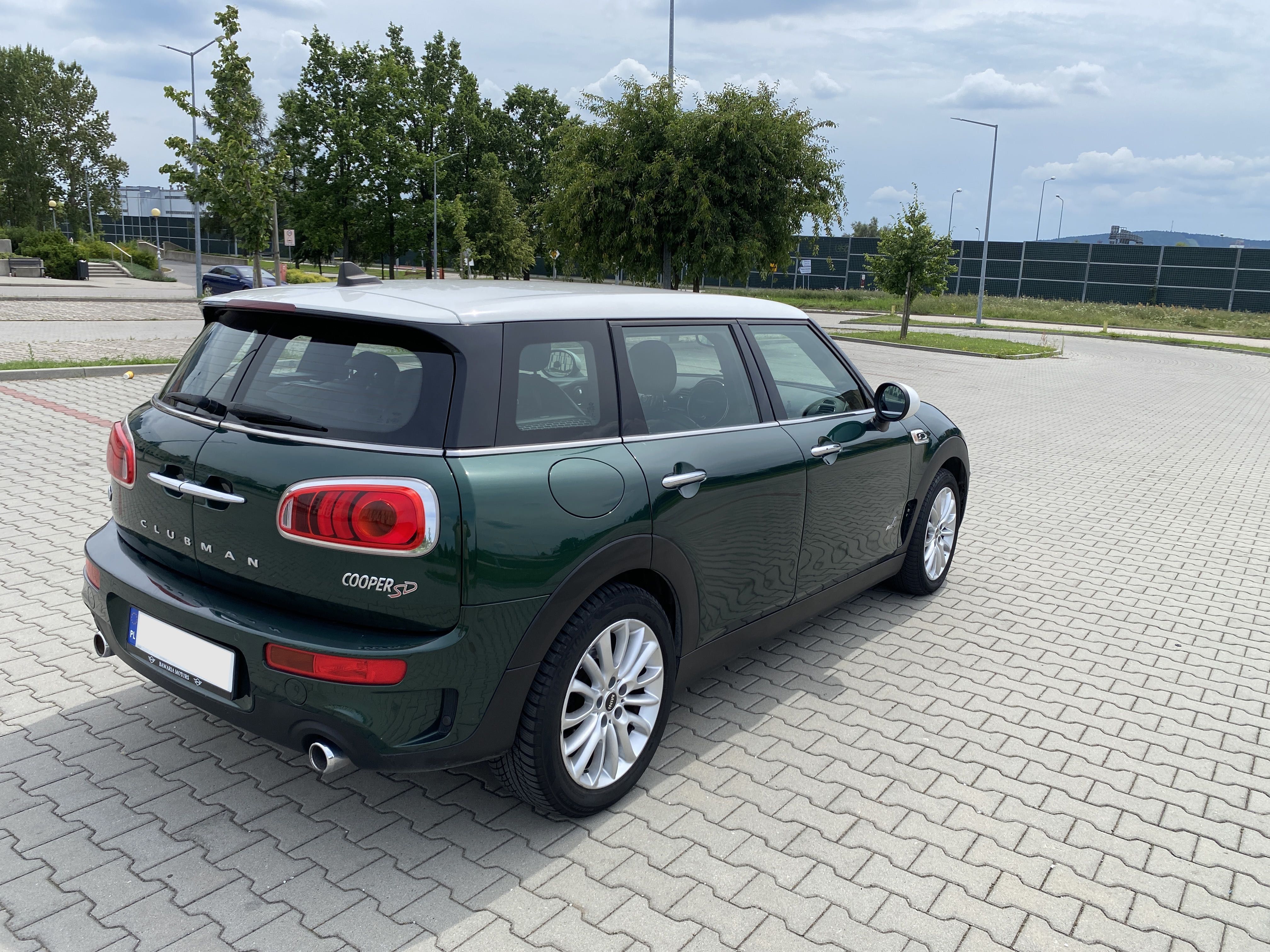 Mini Clubman SD 2,0 All4, 8 biegów,salon polska,bezwypadek,1 właścicie