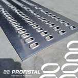 Blacha ALUMINIOWA LOHR 50 cm laweta najazd pomoc drogowa platforma