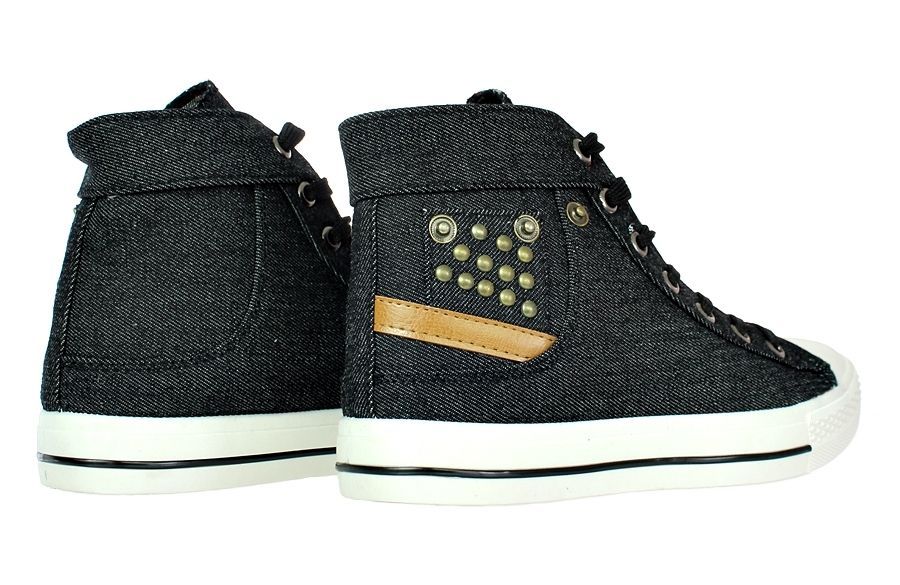 Trampki Damskie Wysokie Buty Sportowe 6141 Rozmiar: 39