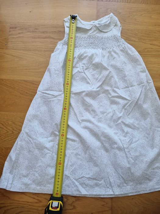 Sukienka biala w dmuchawce r.128