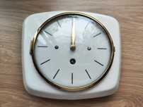 Zegar ścienny porcelanowy