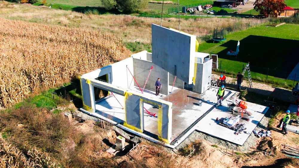 Producent Ściany prefabrykowane żelbetowe, kermazyt, keramzytobetonowe