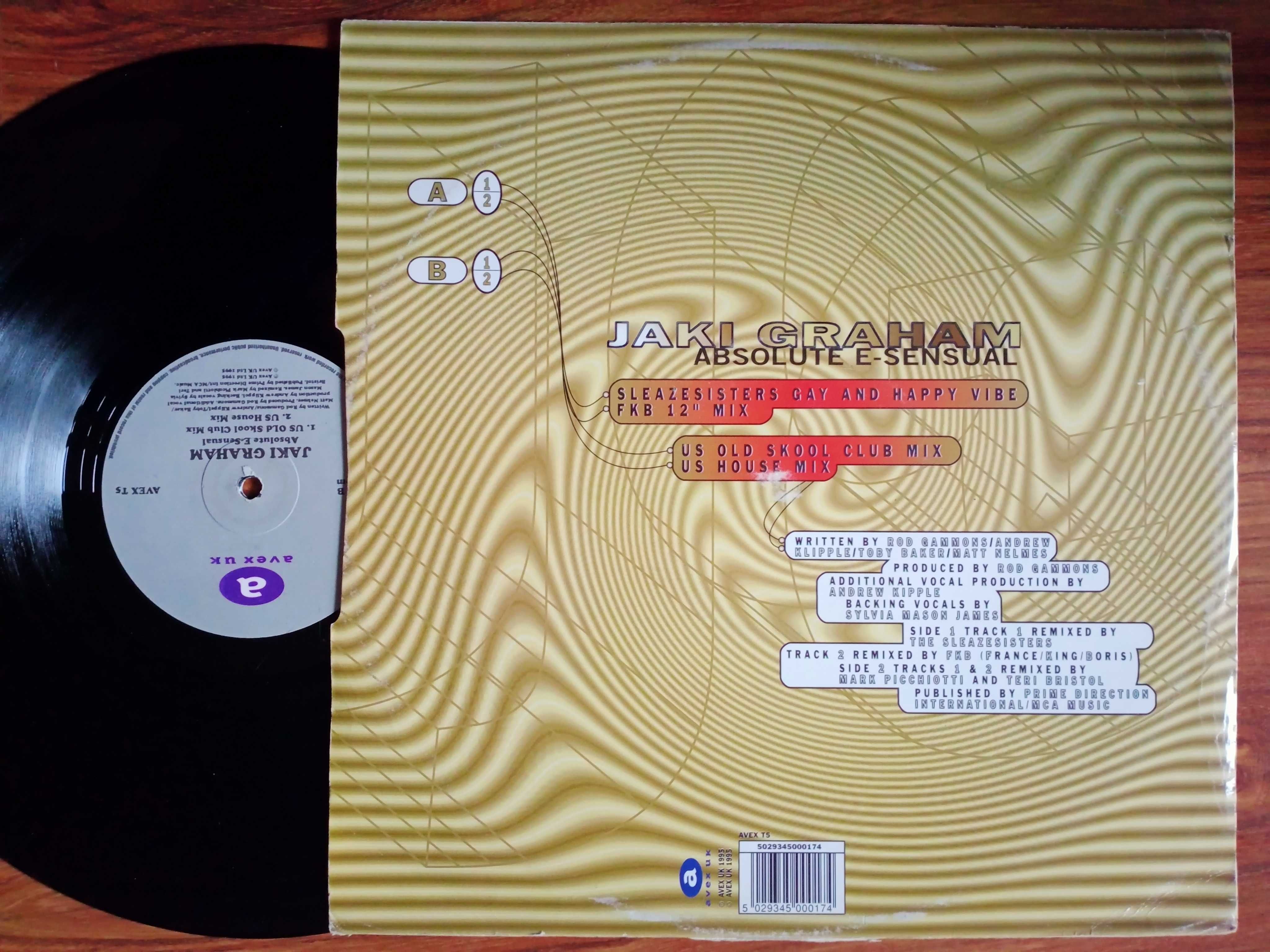 2 szt Elektrionic : Jaki Graham – Absolute E-Sensual , Dziękuję Poland