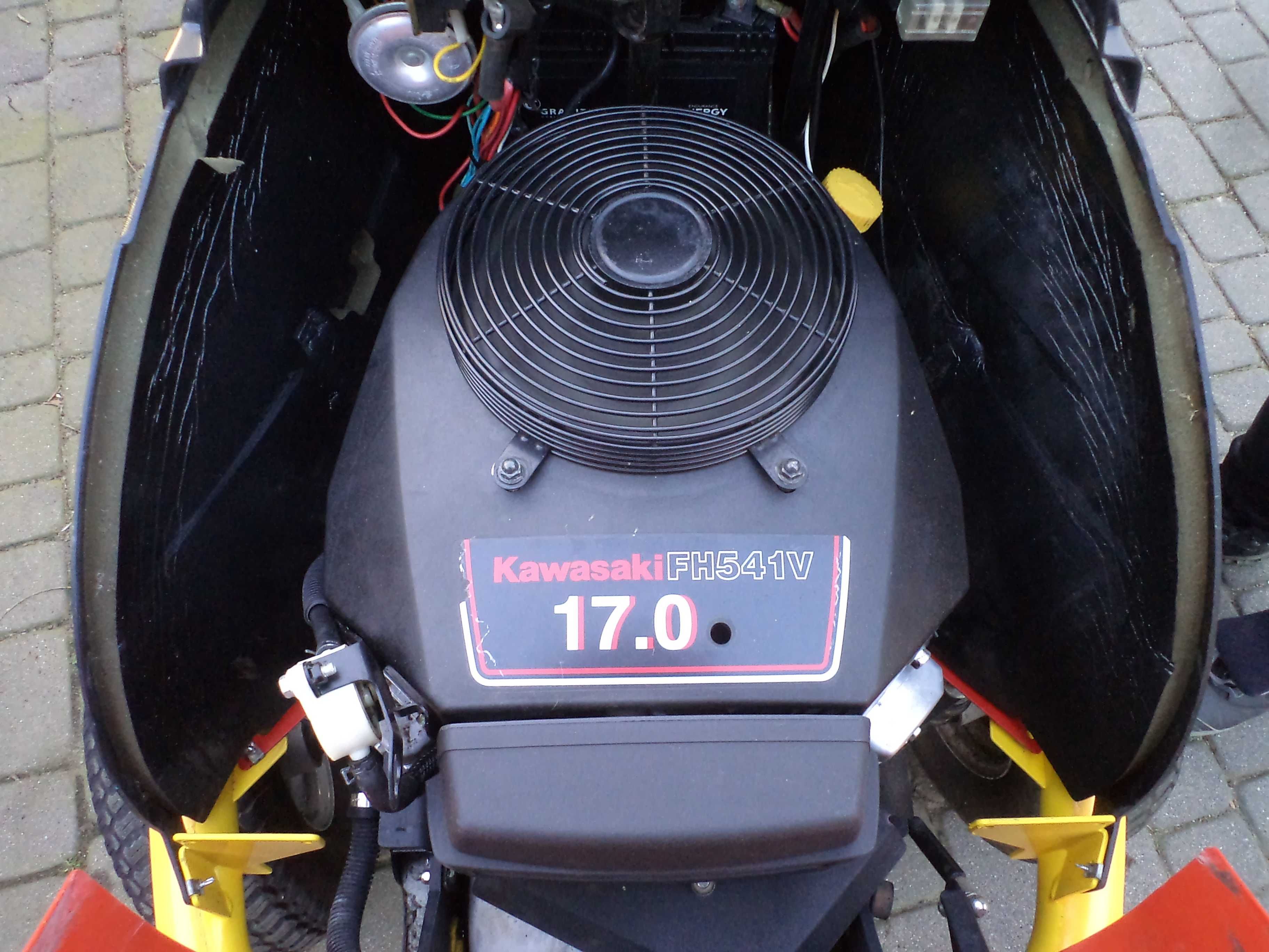 Traktorek kosiarka Etesia Wolf Jardin Kawasaki 2- cyl pompa WYSYŁAM