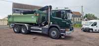 Scania P410 6x4 wywrotka HDS 2015. Palfingger