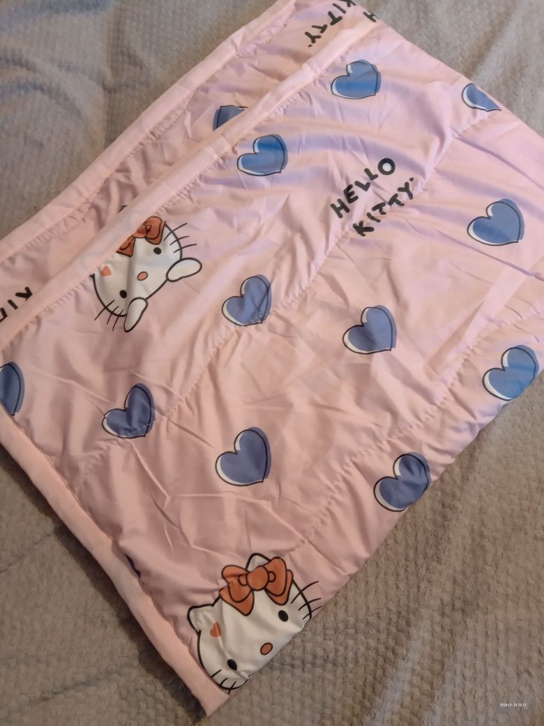 Nowa kołderka kołdra narzuta kocyk hello kitty