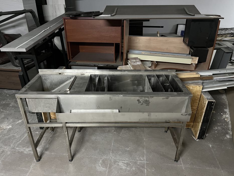 Станція бармена з нержавіючої сталі