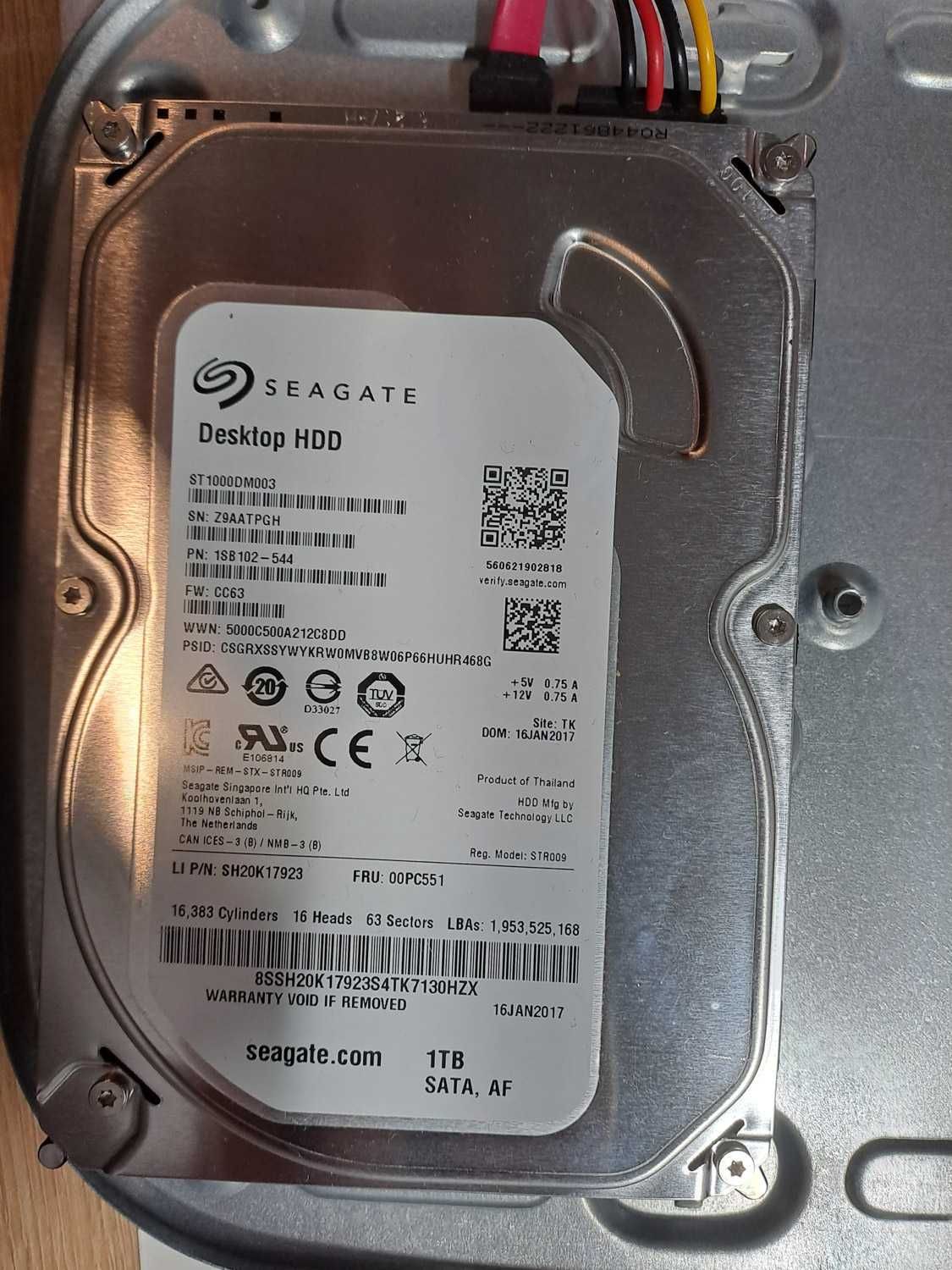 Rejestrator cyfrowy LV-NVR441W z dyskiem twardym 1TB
