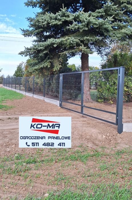 Ogrodzenie panelowe* MONTAŻ* transport HDS