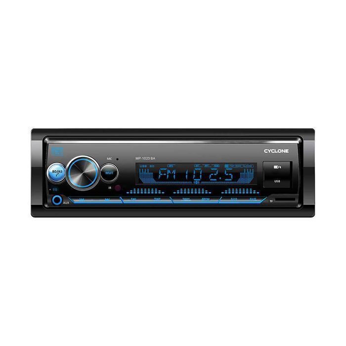 Автомагнитола 1DIN MP-1024 BA 4 х 45W Bluetooth, AUX, USB, SD 12мес
