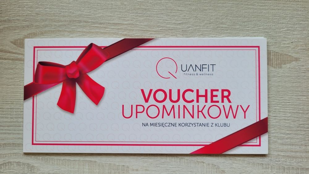 Voucher upominkowy do Quanfit