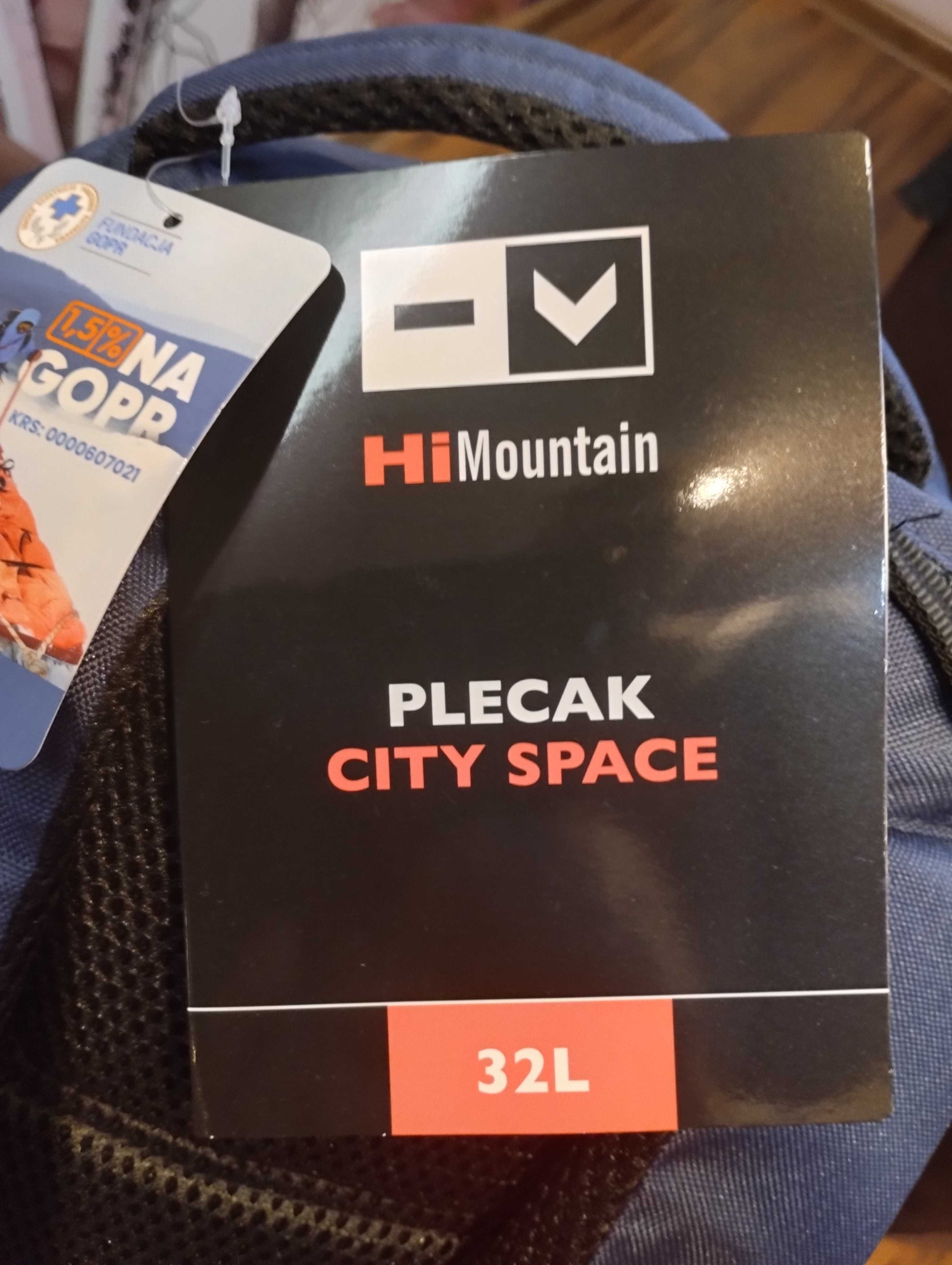 Plecak HiMountain City Space 32 litry Nowy