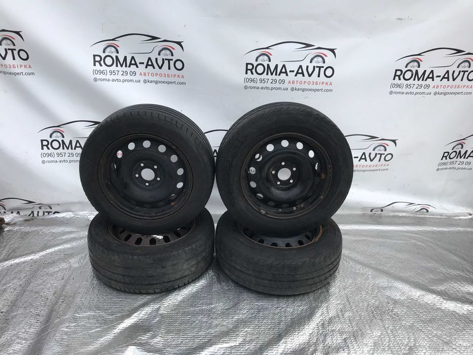 Диски диск сталеві 5X108 ET42 R16 Skudo Expert Jampy