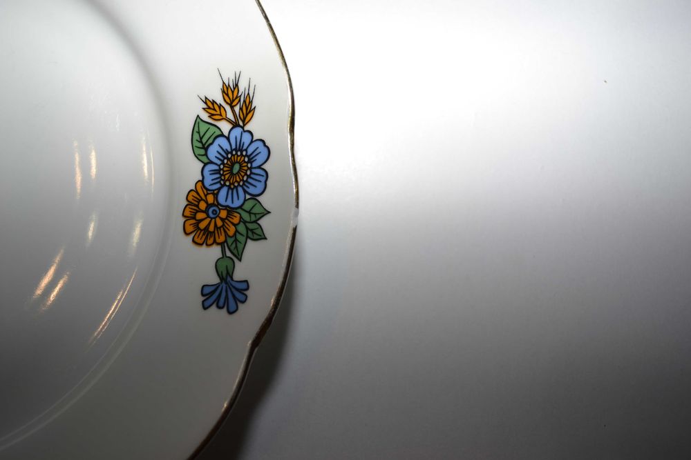 Okazja Talerze Izida Porcelana PRL Bułgaria