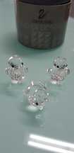 Cristal Swarovski- Coleção animais miniaturas -Patinhos conjunto 3
