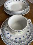 Komplet porcelanowy 30 szt Nowy