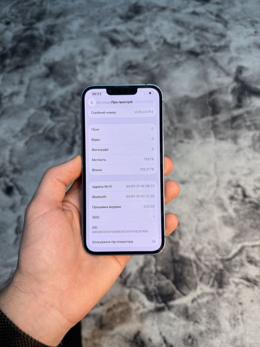 iPhone 13 128Gb Blue Neverlock