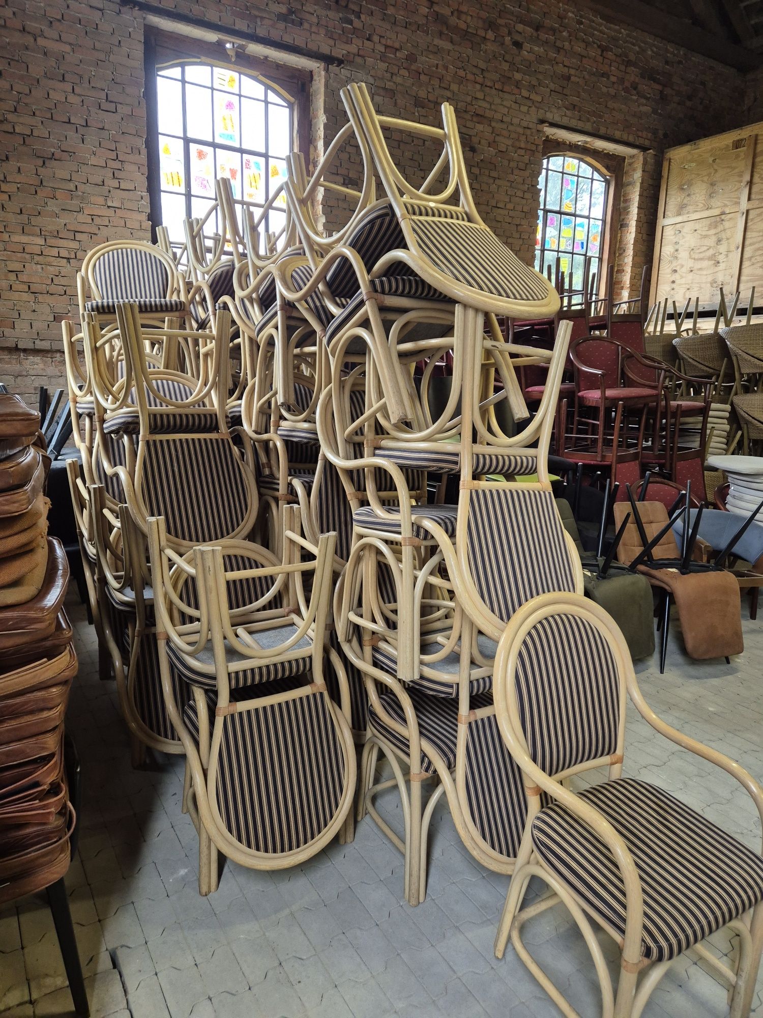 54szt Krzesło tarasowe gięte w stylu art deco | Bistro | Kawiarnia | T