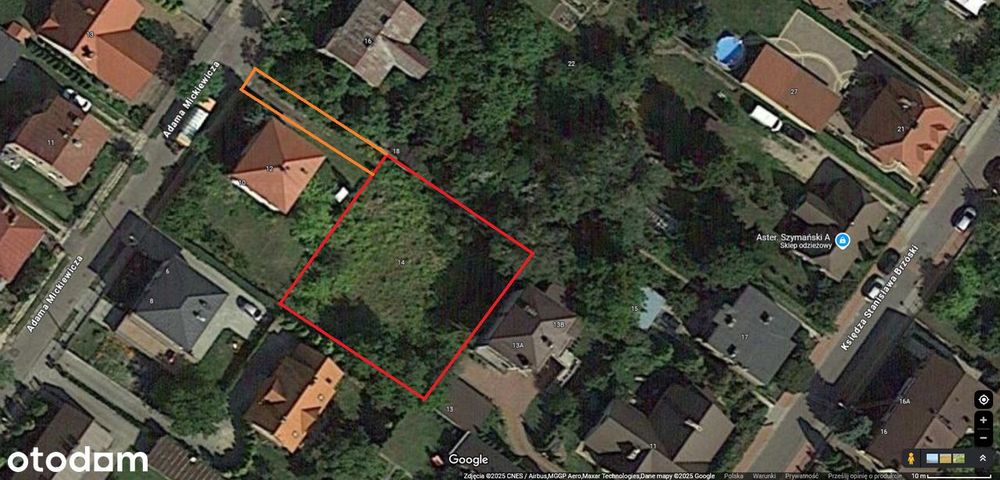 Siedlce - Nowe Siedlce - niezabudowana działka 753m2