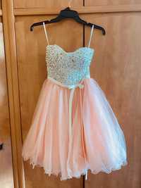 DIVA FASHION sukienka balowa na studniówkę - rozmiar S/M