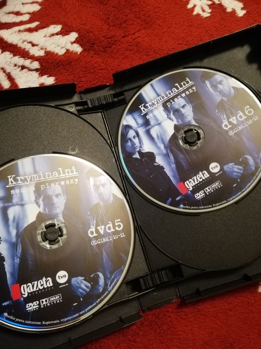 Kryminalni sezon. 1, Ekstradycja sezon 1, Psy 1 i 2 - DVD