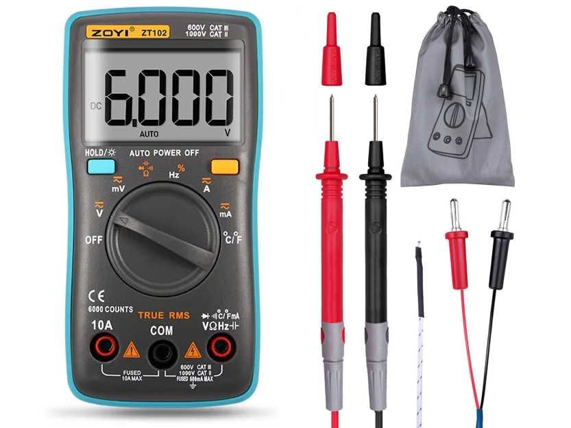 ZOYI ZT102 та ZOYI ZT102 PRO Гарантія мультиметр тестер
