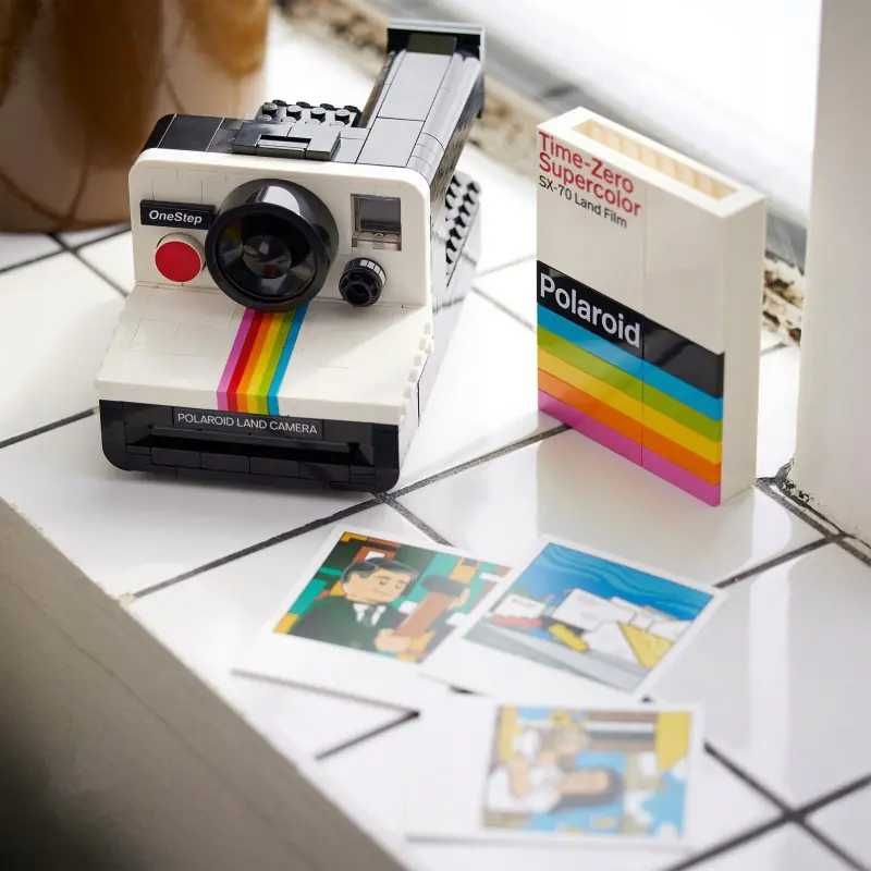 Nowy Zestaw LEGO Ideas Polaroid OneStep SX-70 Camera 21345