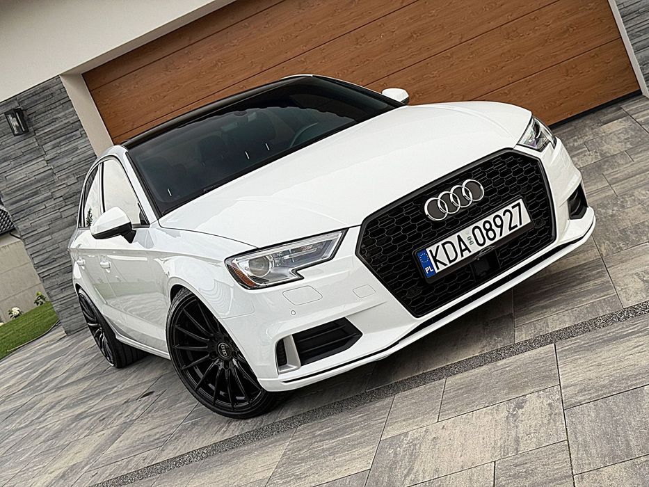 Audi A3 8V SEDAN # 2018 # 2.0 TFSI 190KM # RADAR # panorama # alu 19 cali