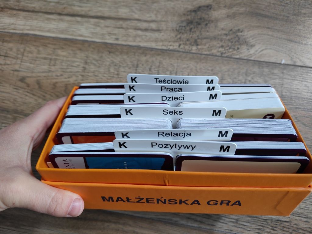 Małżeńska gra wydawnictwa Zbliżenia