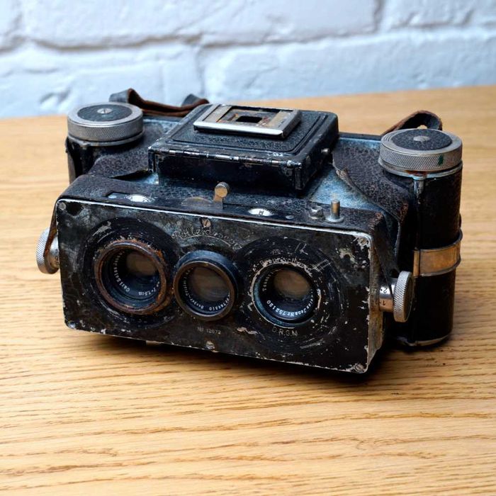 Aparat Rollei Rolleidoscop wczesne wydanie