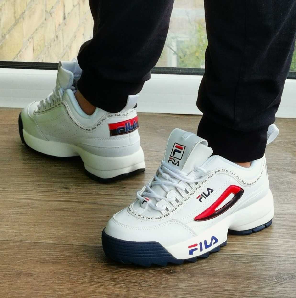 Женские Кроссовки Fila Disruptor Белые