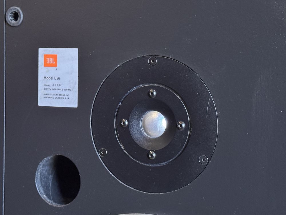 Jbl l56 kolumny podstawkowe monitory vintage