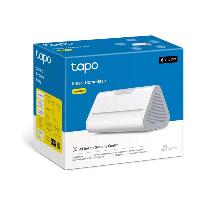 TP-Link Tapo H500 - Smart hub p/ dispositivos Tapo - Wi-Fi/Ethernet