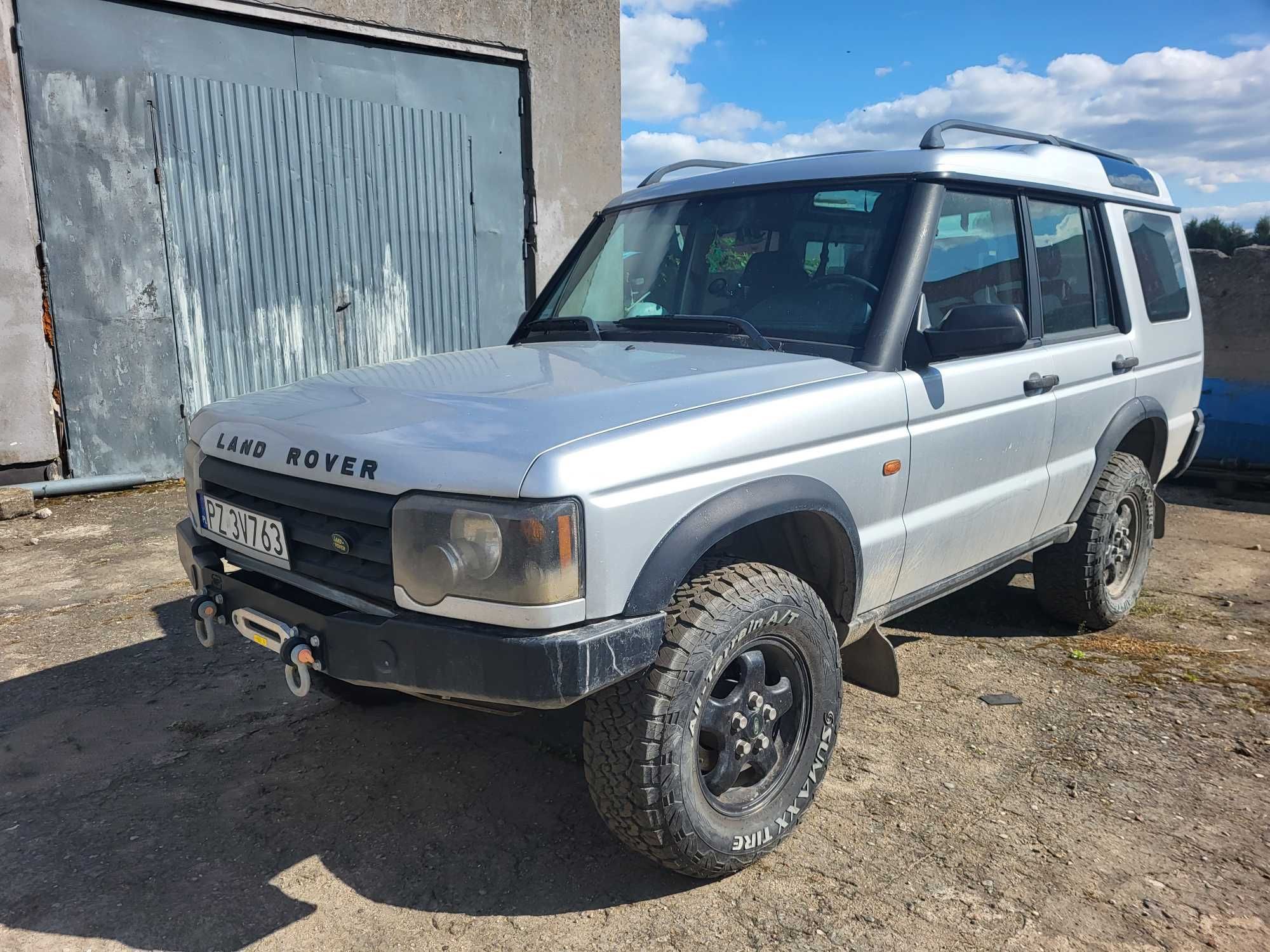 Land Rover Discovery 2. 2,5 TD, manual, lift, nowe opony, 180 KM.